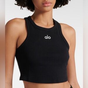 ALO Yoga Black Crop Top